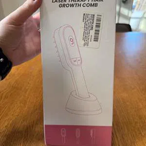 NIB Laser Therapy Hair Growth Comb - 2 in 1 Hair Care Device