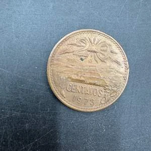 Mexican 20 Centavos Coin