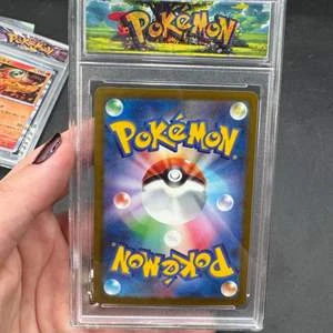 Pokémon Card in Display Case