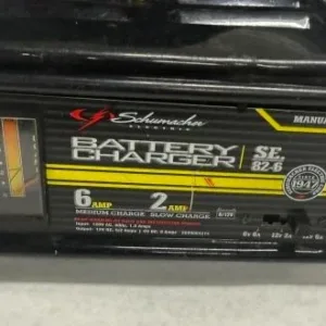 Schumacher SE-82-6 Manual Battery Charger (6 Amp / 2 Amp)