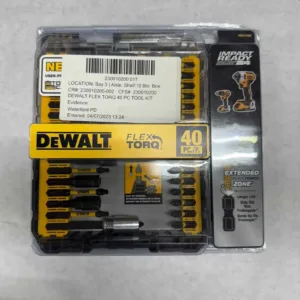 DeWALT FlexTorq 40-Piece Impact Ready Bit Set