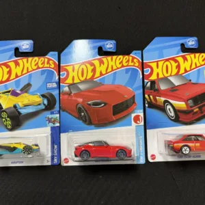 Hot Wheels 3-Car Lot – Airuption, Nissan Z & Ford Escort RS2000