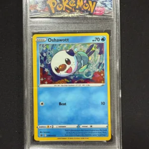 Pokémon Oshawott Holographic Card – Encased