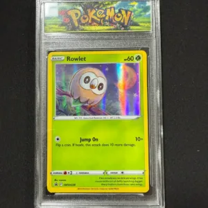 Pokémon Rowlet Holo Promo Card SWSH220