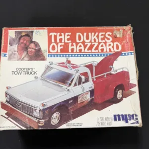 Vintage MPC Dukes of Hazzard Cooter’s Tow Truck Model Kit