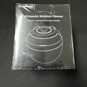 EcoBasic Ultrasonic Retainer Cleaner – Dental Appliance Cleaner (Boxed)