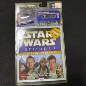 Star Wars Episode I Phantom Menace Book & Cassette Set (Sealed)