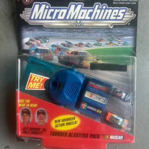 Micro Machines NASCAR Thunder Blasters Pack – Jeff Gordon vs Dale Jarrett